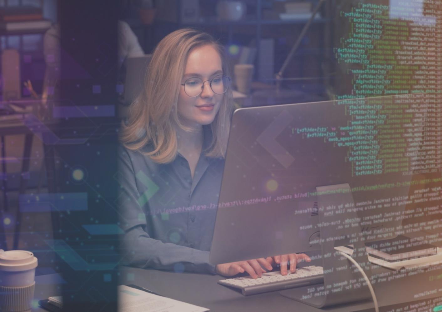Team collaborating on bug analysis with detailed system monitoring displays